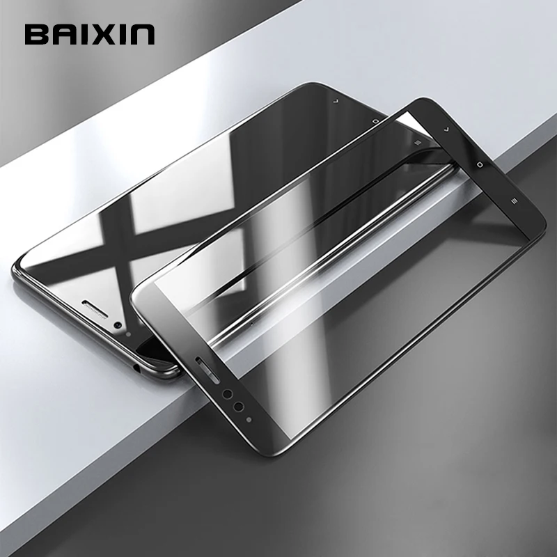 Baixin для Xiaomi Mi 5X A1 Защита экрана Mi5X 5 &quotзакаленное стекло 9H полная защитная пленка