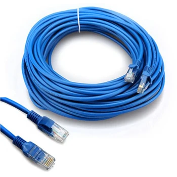 

110pcs RJ45 Ethernet Cable 10M 15M 20M 30M for Cat5e Cat5 Internet Network Patch LAN Cable Cord for PC Computer LAN Network Cord