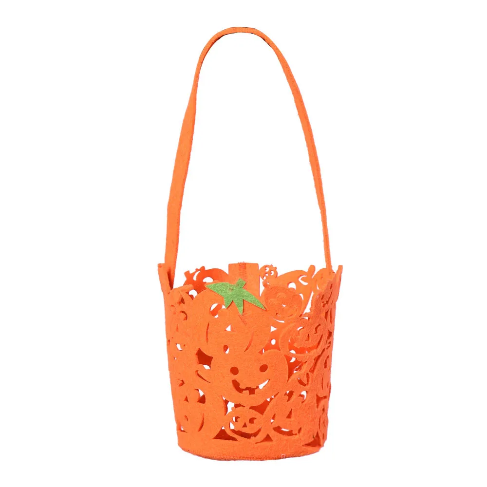 العملي أنيق ابتسامة القرع الجوف حقيبة الاطفال الحلوى حقيبة يد هالوين عطلة الأطفال وجبات خفيفة أكياس حاوية الجملة A75