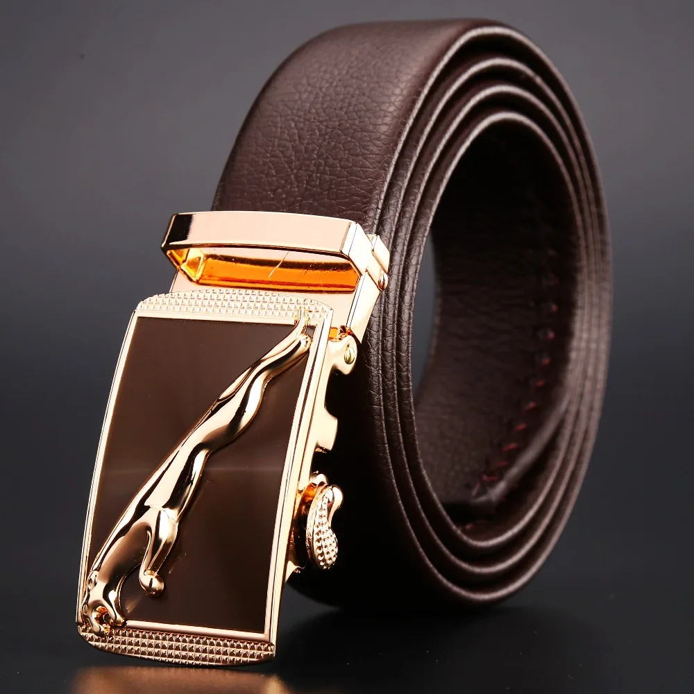 silver jaguar men belt luxury 2018 designer strap high quality fiber ...