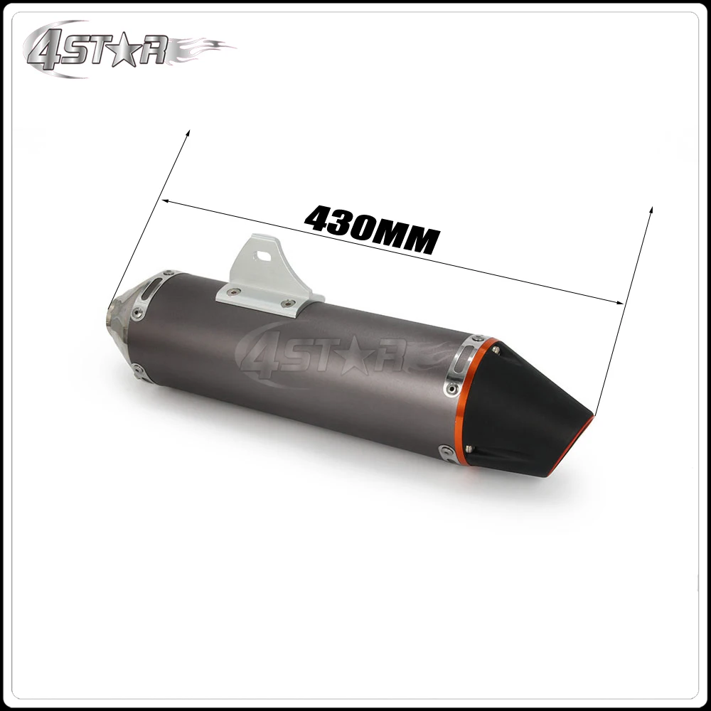 Глушитель выхлопной трубы для мотоцикла 38 мм алюминиевый CRF150F CRF230F 2003 2013|motorcycle