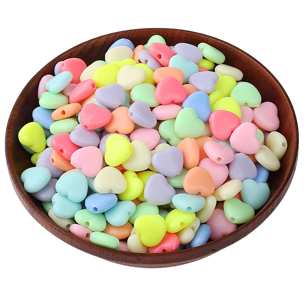 Wholesale Heart Shape Beads beads for jewelry makingOr Retail 50Pcs/Lot