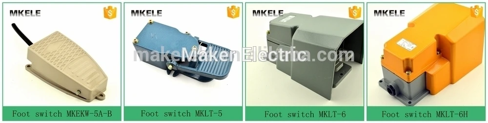 Высокое качество ножной Педальный переключатель швейная машина MKLT-5 Электрический мгновенный ножной переключатель промышленный завод прямая