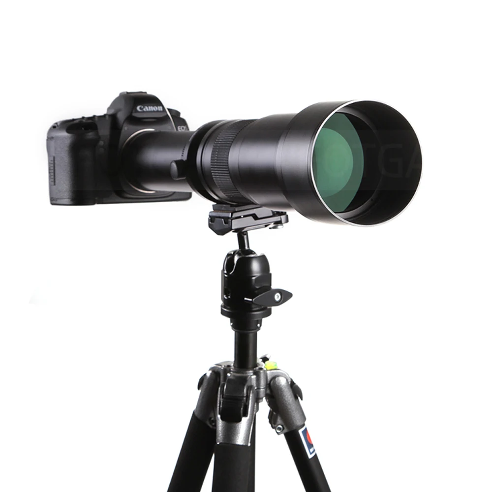 650-1300 мм F8.0-16 супер телеобъектив ручной зум объектив+ T2 адаптер для DSLR Canon Nikon Pentax Olympus M4/3 sony A6300 A7 A7R II GH5