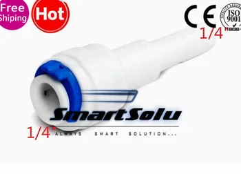 

Free Shipping 50pcs 1/4" Quick Connection Fittings Aquarium RO Water System