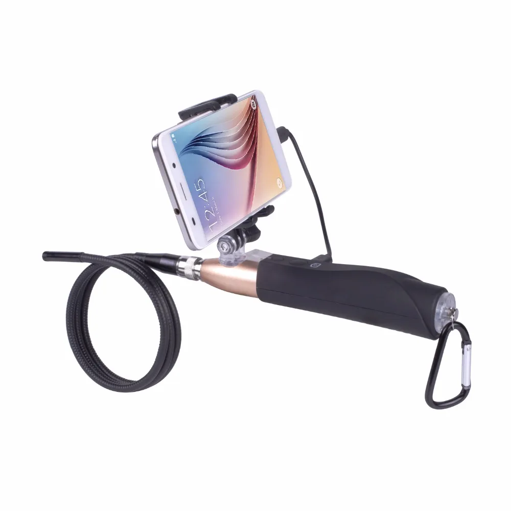 

Handheld 1m Hard Tube Android Endoscope 5.5mm Lens 6LED Waterproof Hard Wire Endoscope Camera Inspection Borescope Hard Cable