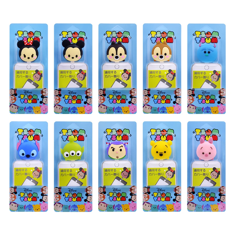 CHIPAL Tsum Animal Cable Protector for iPhone USB Charger Wire Winder Cartoon Bites Organizer Chompers Cute Bite Phone Holder