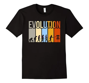 2019 New Hot Sale Men T-shirt Vintage Disc Golfs Evolution T-shirt 2019 New Hot Sale Men T-shirt Vintage Disc Golfs Evolution T-shirt