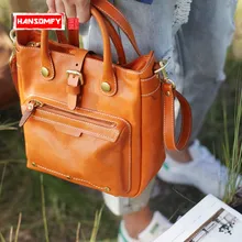 Осень art вертикальная сумка Для женщин сумки портативный портфель ретро из мягкой кожи большая емкость женская сумка кожаная сумка