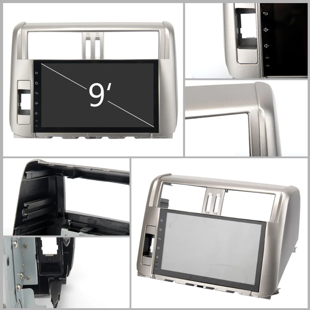 Excellent Car Radio GPS Android 9.1 Din For Toyota Land Cruiser Prado 150 2010 2011 2012 Radio android Multimedia 4