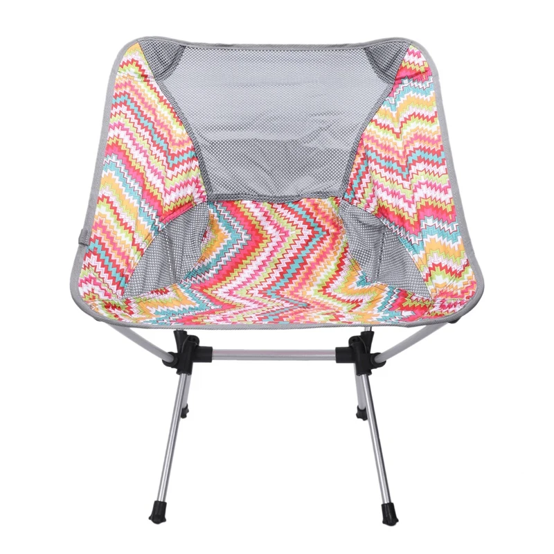 

Outdoor Folding Moon Chair Portable Camping Chairs Beach Fishing Ultralight Chair Carry Bag