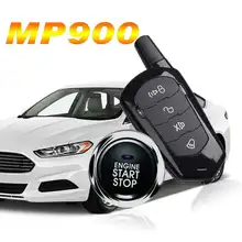 Car alarm Two remote controls Auto alarm Start stop keyless entry system Central locking start stop button Start stop PKE MP900 цена Car alarm Two remote controls Auto alarm Start stop keyless entry system Central locking start stop button Start stop PKE MP900 цены онлайн