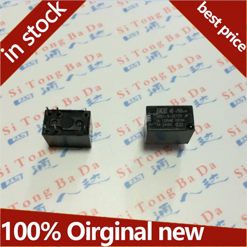 HRB1-S-DC12V HRB1-S-12VDC HRB1-S-12V 1A 120VAC 24VDC Signal relay Original new Special sales | Электронные компоненты и