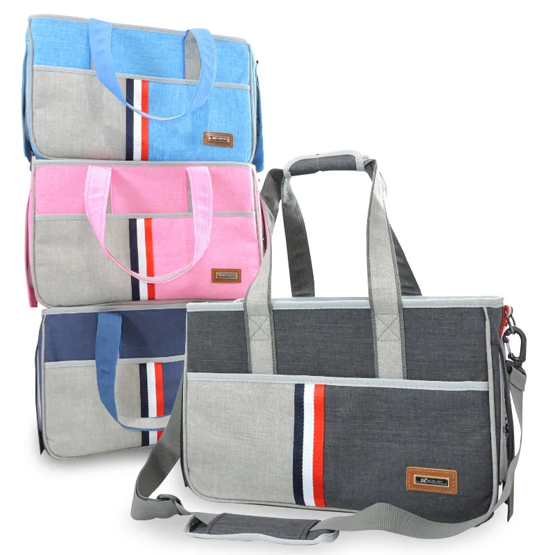 Canvas Pet Dog Bag Cat Dog Carrier Tote Luggage Bag Traveling Portable Shoulder Convenient Fashion Chihuahua