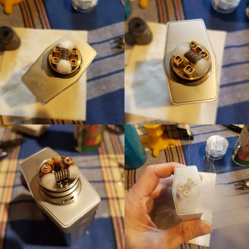 Хлопок бекон Vape хлопок Золотая версия бекон Мягкий DIY Мечта хлопок для RDA RBA атомайзер нагревательный провод Vape хлопок