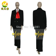 Venta caliente Sir Integra Hellsing OVA Cosplay Traje Uniforme de Las Mujeres Negro Tamaño Personalizado Envío Libre