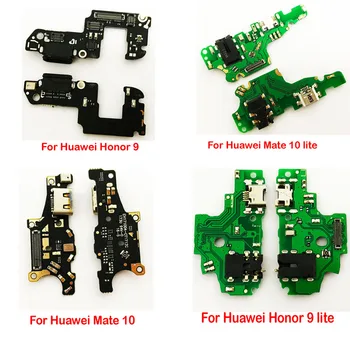 

10Pcs/Lot, New USB Charging Port Charger Dock Plug Flex Cable Mic Microphone Board For Huawei Honor 9 lite Mate 10 lite