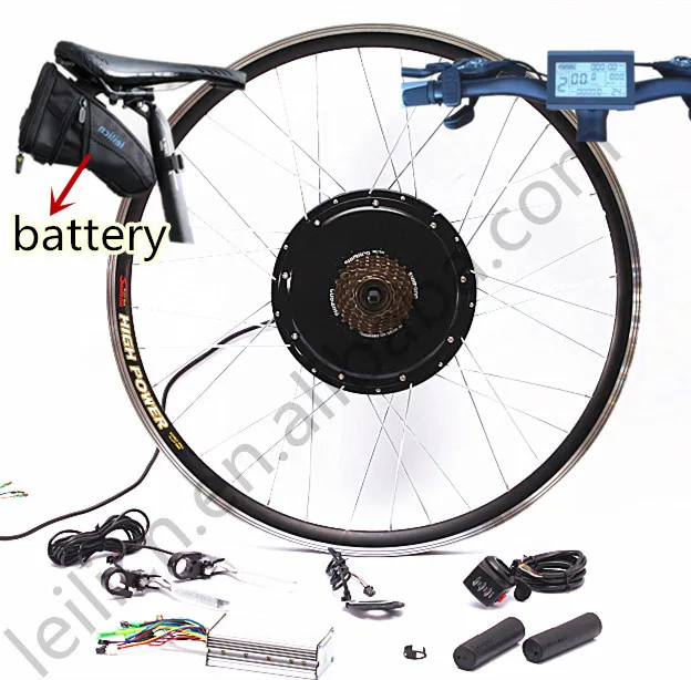 All in one kit, 50kph speed 48v 1000w electric bicycle conversion kit