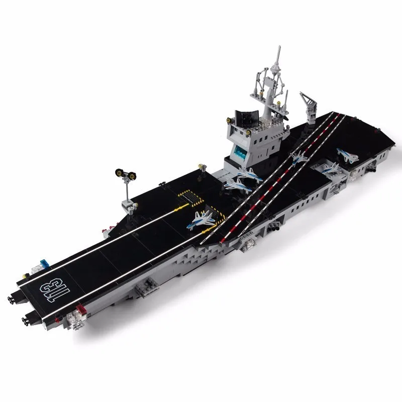

Military cruiser submarine Aircrafted Carrier sets Compatible Legoed Building Blocks ship boat Weapon bricks Child kids toys 001