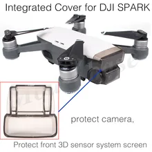 

Sunnylife Camera Front 3D Sensor System Screen Cover Integrated Protective Cover for DJI SPARK