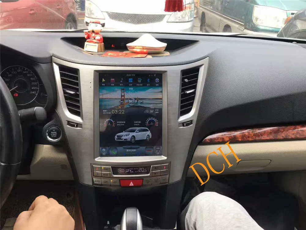 10,4 ''вертикальный Тесла Стиль Android 8,1 автомобиля DVD gps навигации для Subaru Legacy Outback 2010 2011 2012 2013 PX6 ips