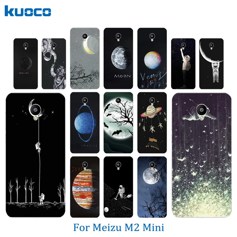 5 0 дюйма для Meizu M2 Mini чехол телефона мягкий TPU прозрачный силиконовый задней