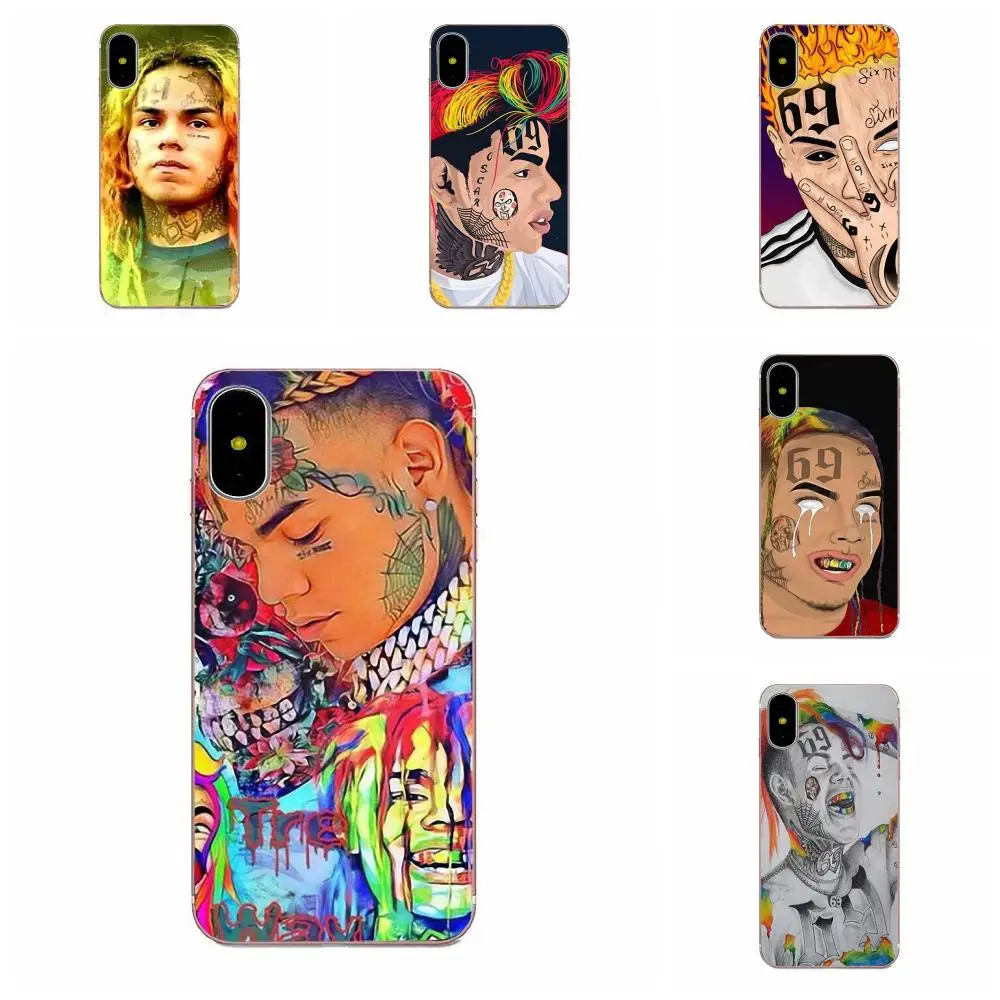 Tekashi69 6ix9ine 69 Топ детальный чехол для телефона Huawei P7 P8 P9 P10 P20 P30 Lite Mini Plus Pro 2017 2018