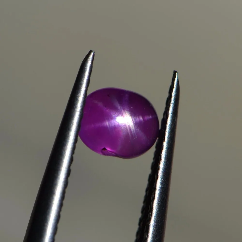

Certification 1.140ct Natural Star Ruby Burma Origin Loose Gemstones Loose Stones