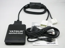 Yatour YTM07 car mp3 audio for 2.4 White 6+8pin Honda Digital Music CD changer USB SD AUX Bluetooth ipod iphone interface