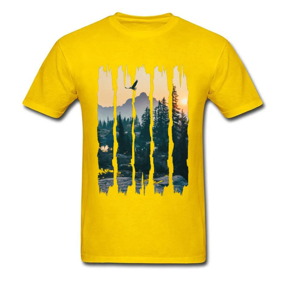 0314WD064 Design T Shirt Short Sleeve for Men Cotton April FOOL DAY Round Collar T Shirt Casual T-shirts Cheap 0314WD064 yellow
