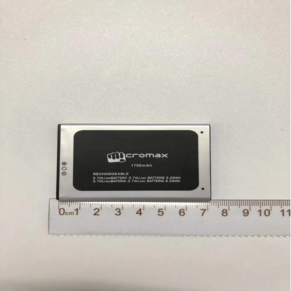 

High quality Replacement Battery 1700mAh For Micromax Q333 Large Capacity mobile phone Li-ion