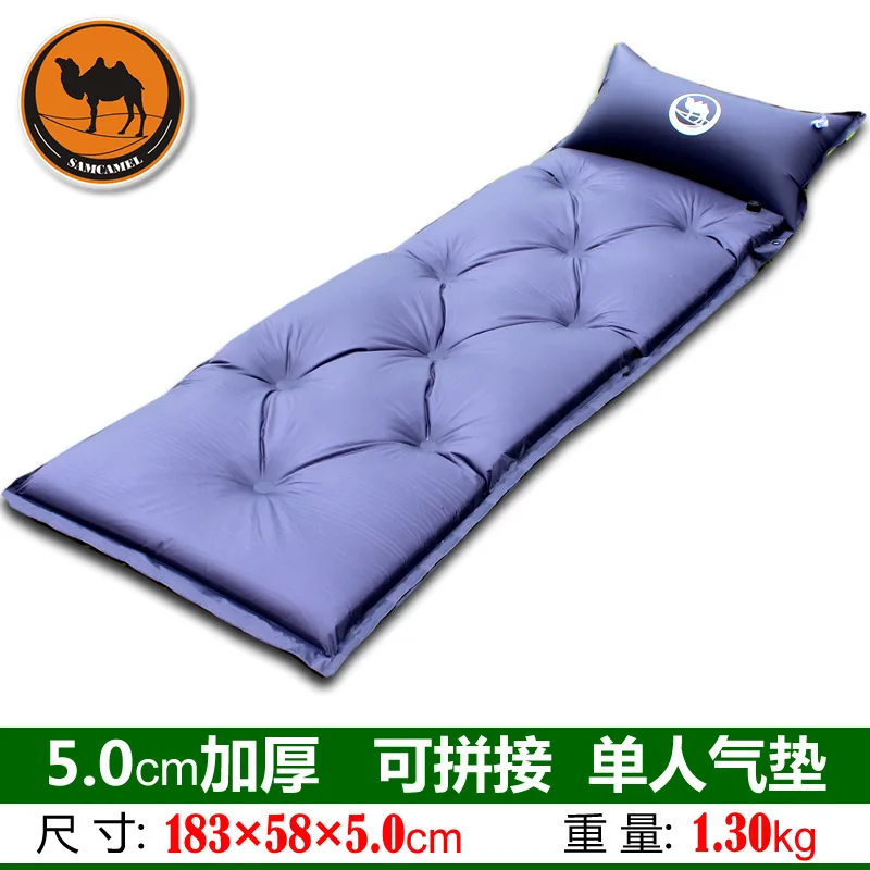 blue Camel CS035 5,0 см утолщение автоматическая надувная подушка, уличная палатка Кемпинг Подушка 183*58*5 см влагостойкий коврик для пикника - Цвет: blue