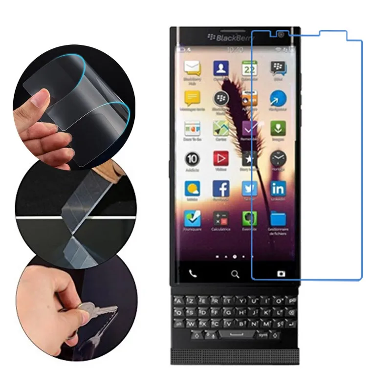 

Nano Explosion-proof Foil For Blackberry Priv Q20 Leap Mercury DTEK70 DTEK60 Screen Protector Not Glass Film