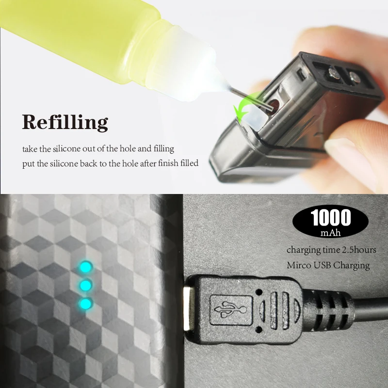 Vapesoon VSA Pod Vape Starter Kit с картриджем пустой Аккумулятор 1000 мАч 2 мл Pods System|Системы