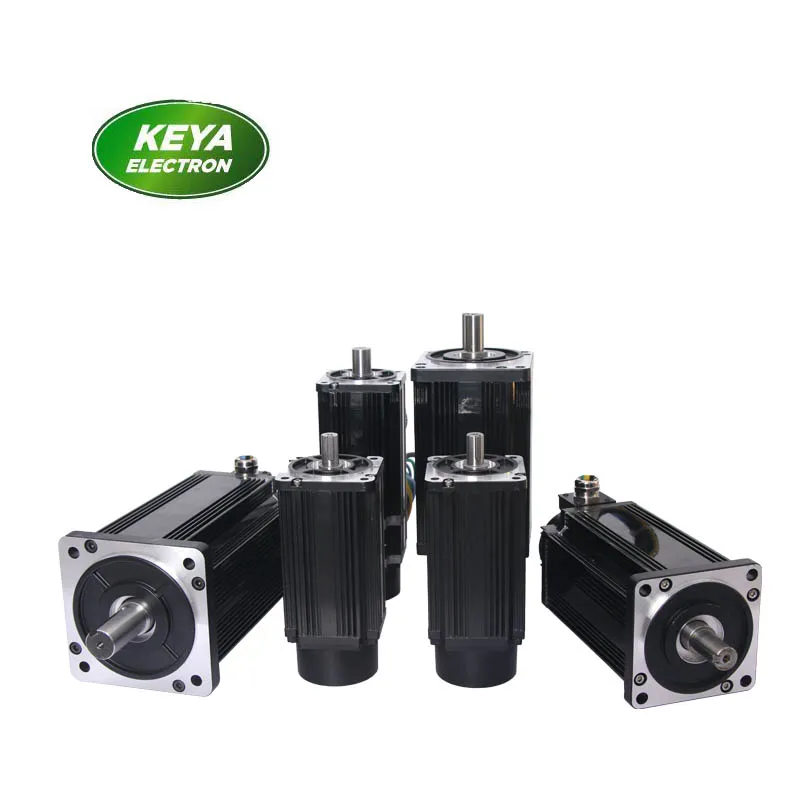 

2500ppr optical encoder high torque ev motor 48v 1kw ac motor servo for intelligent vehicle, robot, RGV