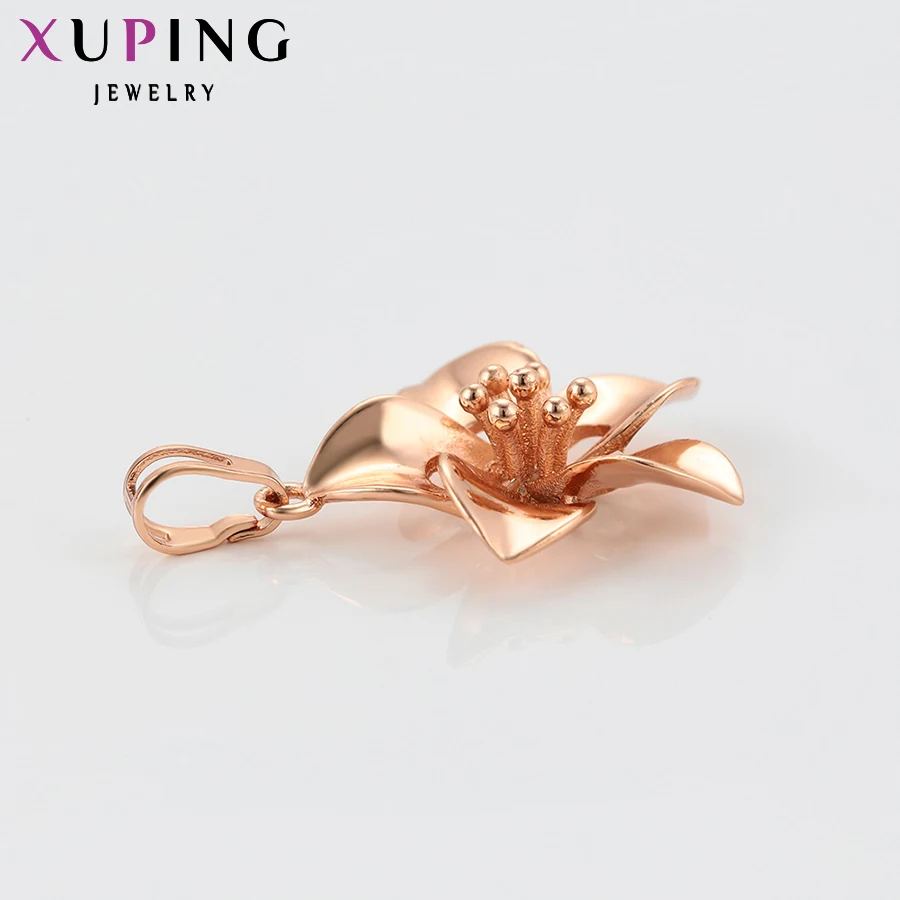 Xuping элегантный кулон Шарм Стиль ожерелье в форме цветка кулон для женщин девушек Ювелирные изделия Подарки S96, 1-34069