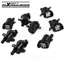 8X Rodada Bobinas De Ignição em Plug Pack Para Chevy Para GMC Truck 4.8L 5.3L V8 6L UF262 C1251 UF-262 IC413