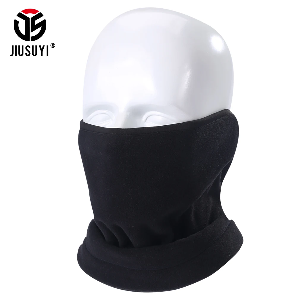 Men Women Neck Gaiter Half Face Mask Cold Weather Fleece Bandana Neck