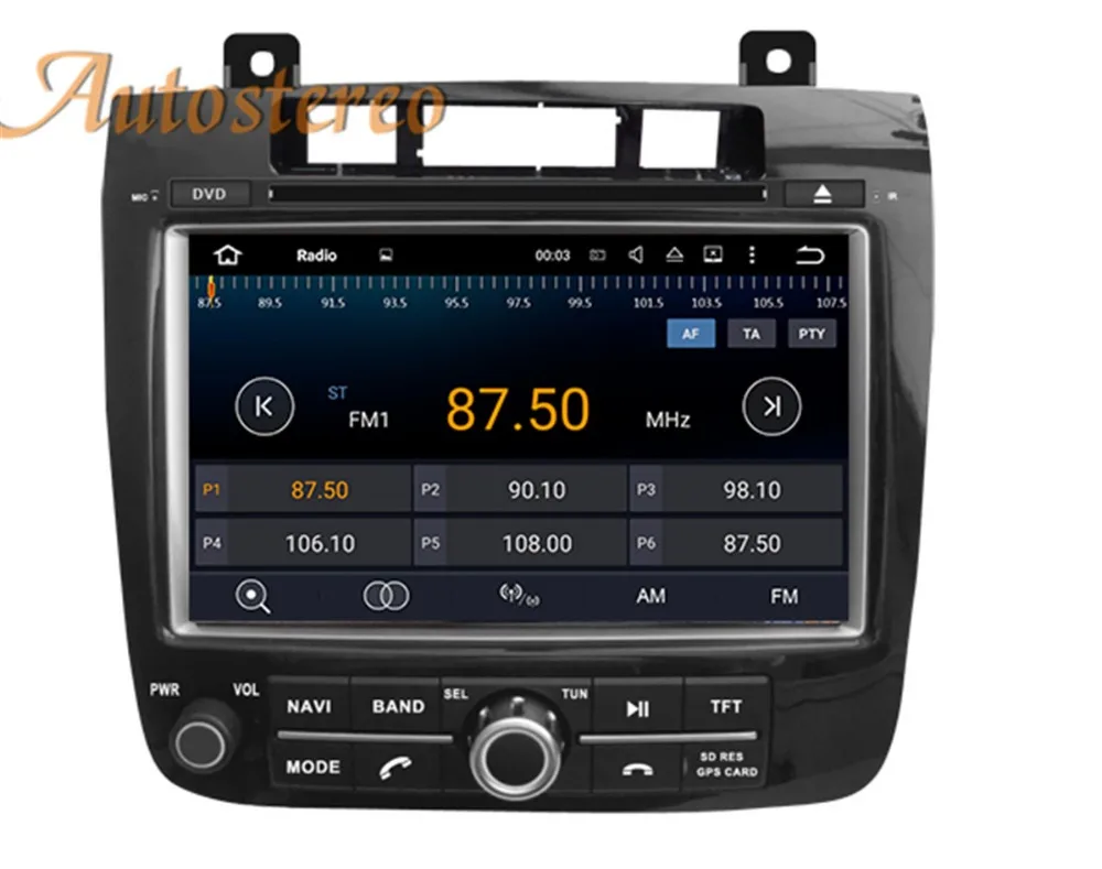 

Android8 car DVD player GPS navigation For VW Volkswagen TOUAREG 2010+ autostereo headunit multimedia 2 din radio tape recorder