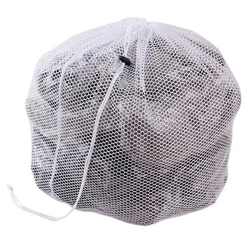 

1Pc Washing Machine Used Fine Coarse Mesh Net Drawstring Thickened Laundry Wash Bag