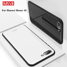 Чехол Msvii для huawei Honor 10, чехол, тонкий чехол для huawei Honor 10, чехол, силиконовая рамка+ Зеркальное стекло, чехол для huawei 10, чехол s 5,84"