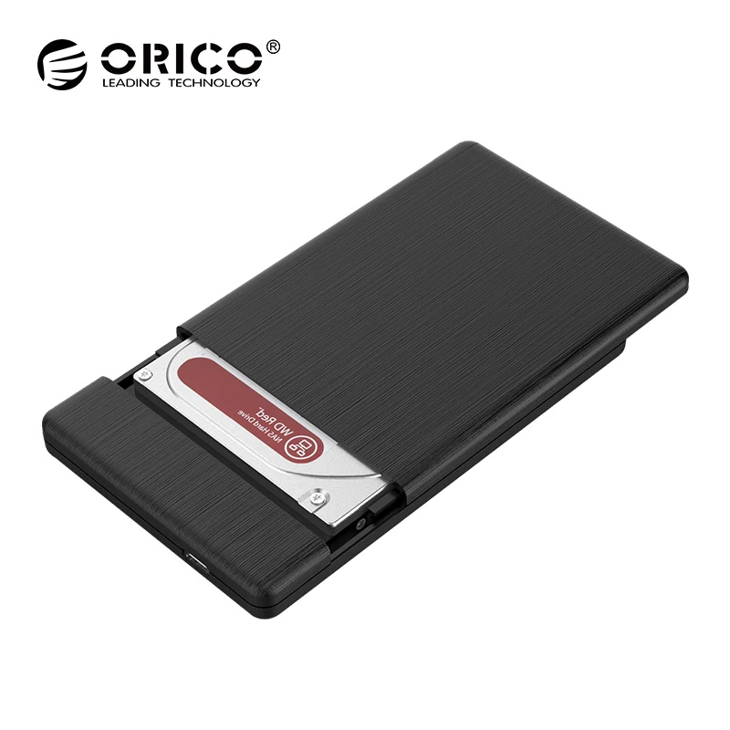 

2.5'' HDD Case USB 3.1 3.0 Type C Gen1 5Gbps External Hard Drive Disk Enclosure ORICO High Speed Case for 7mm SSD Support UASP