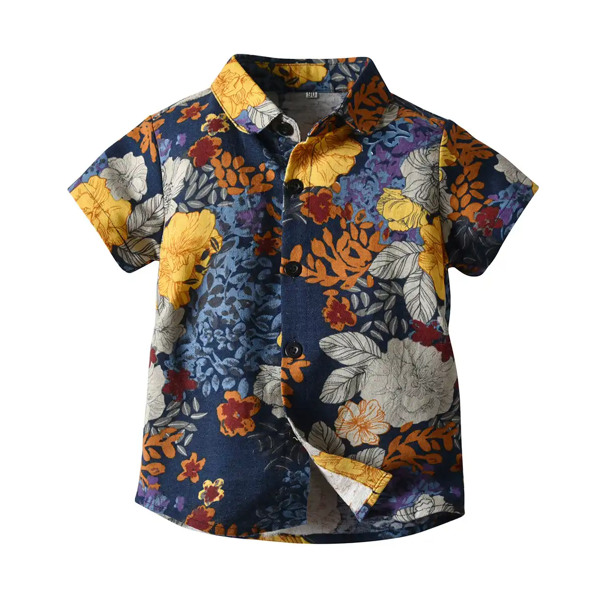 baby boy floral shirt