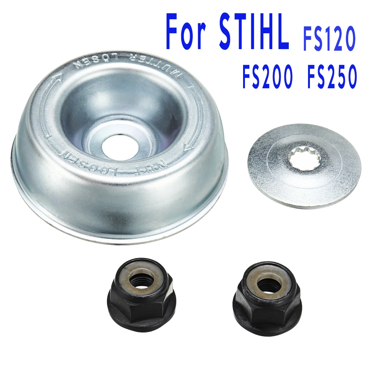 

Blade Adapter Maintenance Kit Attachment Brush Cutter Cover Plate Parts String Trimmer Fixing Kit for STIHL FS120 FS200 FS250