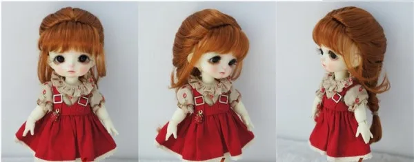 3 BJD парик кукольный парик один хвостик-dd sd10 sd sd16