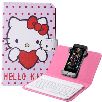 

2016 Bluetooth Keyboard Case For Lenovo K80 K80M(P90) Case High Quality PU Leather Flip Stand Universal Keyboard Cover