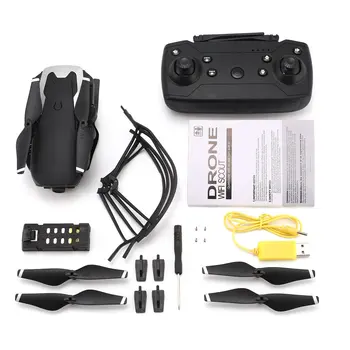 

X12 4CH RC Mini Drone With Camera Foldable Drone Altitude Hold with Wifi Camera Live Video One Key Return Headless Mode 3D Flip