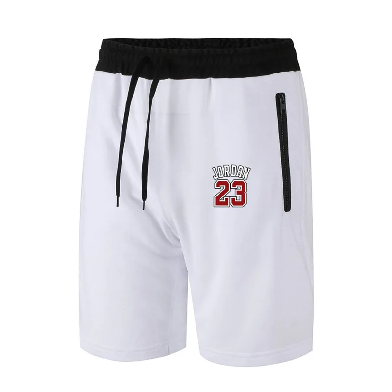 

2019 New Jordan 23 Shorts Men Hot Sale Casual Beach Shorts Homme Quality Comfortable Elastic Waist Brand Clothing Plus Size 2XL