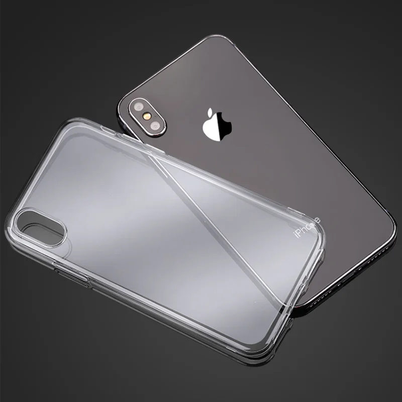 Clear TPU Блестящий цветной лазерный чехол для Xiaomi 8, 9, Mix, 2 s, блестящий наполовину завернутый мягкий чехол для телефона из искусственной кожи для Redmi Note 5, 6, 7 Pro - Цвет: Clear TPU