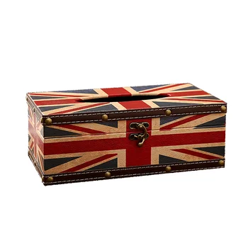 

European Waterproof Tissue Case Creative Home Paper Box European Garden Use Multifunctional Car Carton Tissue Box 3DZJC02